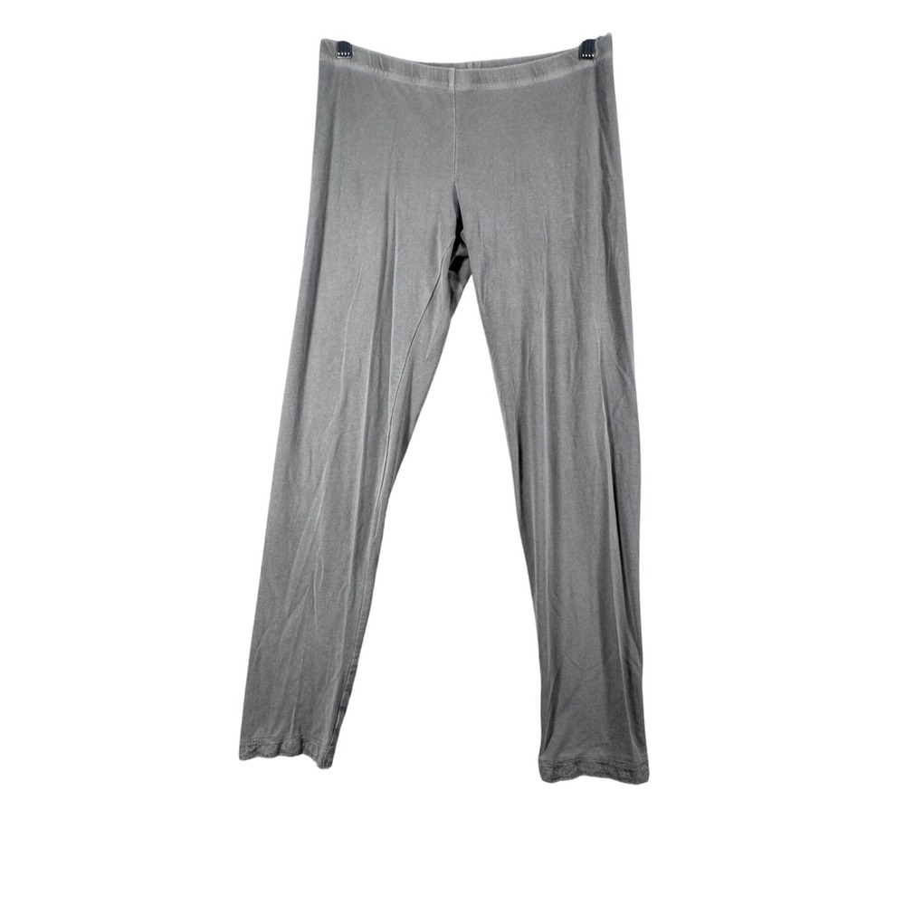American Eagle Outfitters Womens L Gray Stretch Cotton Y2K Low Rise Slim Fit Leg